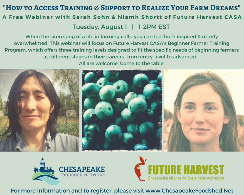 Realize Your Farm Dreams Webinar | Beginning Farmers